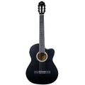 Guitarra Electroacustica Nylon Negra JMT AC10TMCE